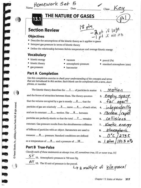 Prentice Hall Chemistry Answer Key Chapter 13 Doc