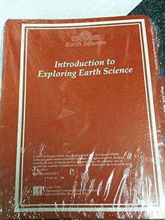 Prentice Hall Exploring Earth Science Answers PDF