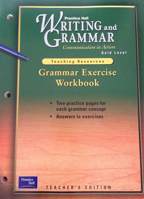 Prentice Hall Grammar Workbook Answers Reader