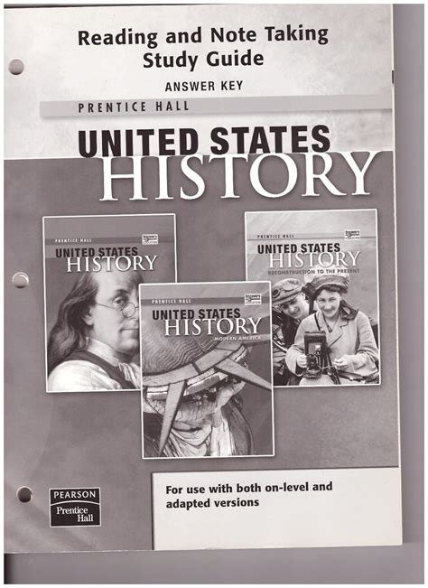 Prentice Hall History Notetaking Study Guide Answers Reader