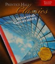 Prentice Hall Informal Geometry Answers Reader