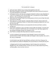 Prentice Hall Literature Crucible Act 3 Answers Doc