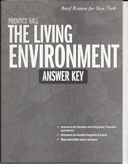 Prentice Hall Living Environment Review Answer Key PDF