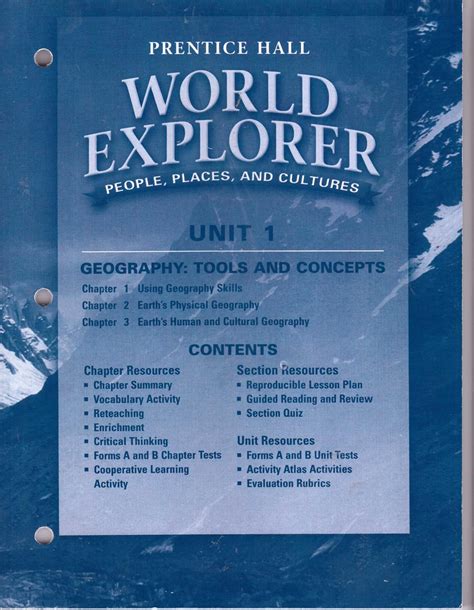 Prentice Hall World Geography Section Answers Reader