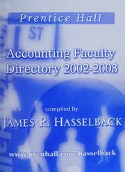 Prentice-hall Accounting Faculty Directory PDF