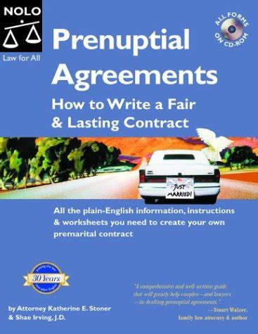 Prenuptial Agreements How to Write a Fair & Lasting Contract Doc