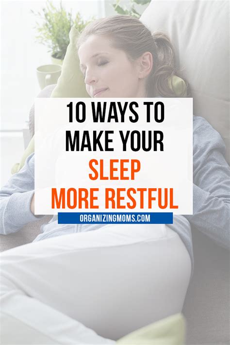 Prepare Your Nights for the Best Restful Sleep