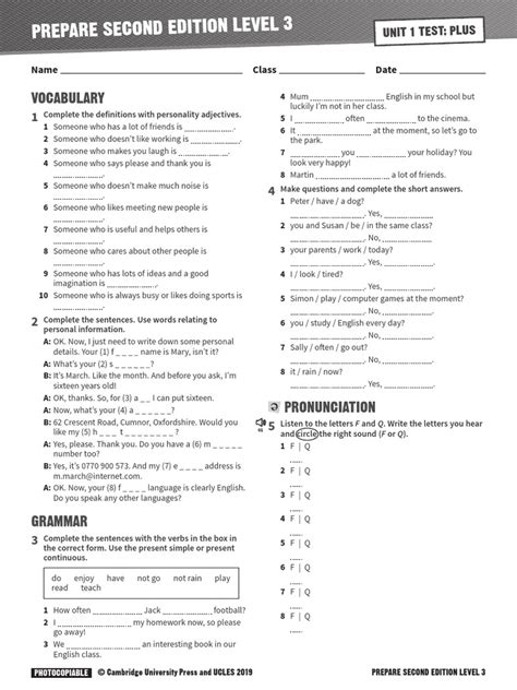 Prepare for Your Unit 1 Test of Rock