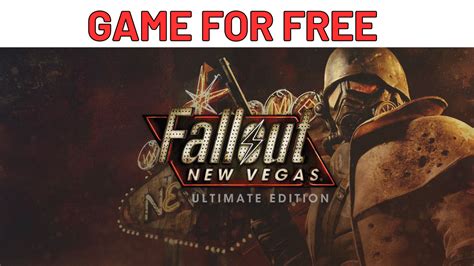 Prepare for an Unforgettable Adventure – Fallout: New Vegas Available for Free