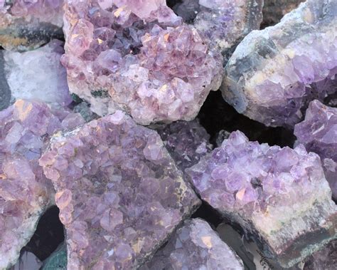 Prepare to Be Mesmerized by the Enchanting World of Large Amethyst Clusters!