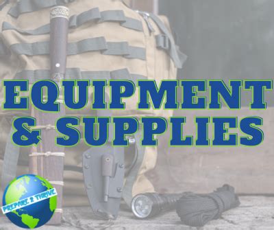 Prepare your equipment: