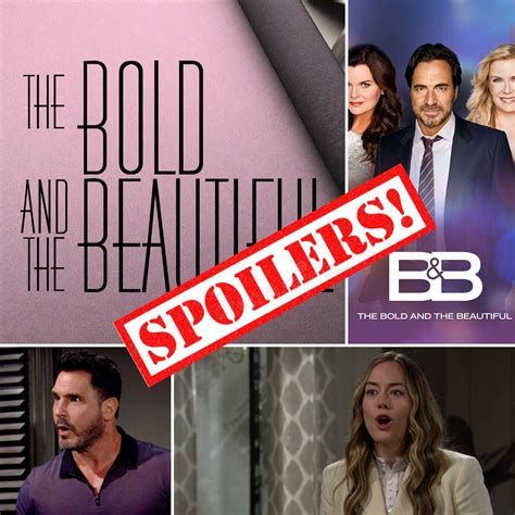 Prepare your hearts and minds for an explosive week in the world of "The Bold and the Beautiful"!