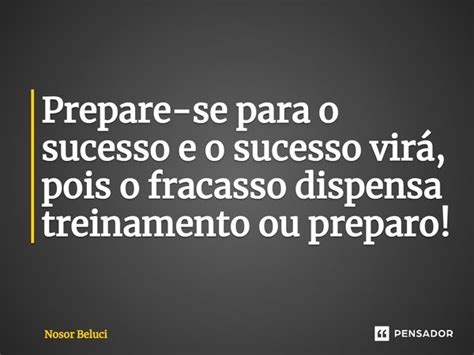 Prepare-se para o Sucesso: 