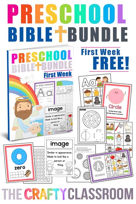 Preschool Bible Printables