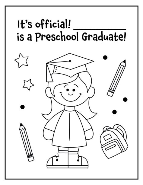 Preschool Graduation Printables