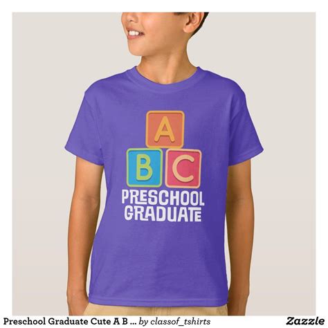 Preschool Graduation T-Shirts: A Symbol of Accomplishment and a Memorable Keepsake