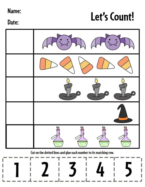 Preschool Halloween Printables