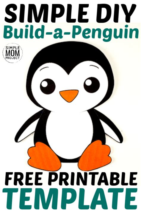 Preschool Penguin Template
