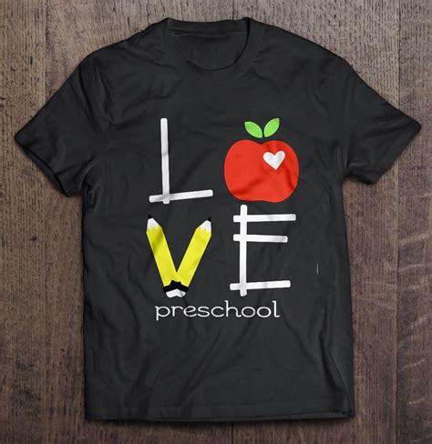 Preschool Teacher Tee Shirts: Expressing Pride and Passion