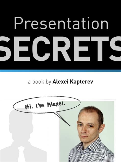 Presentation Secrets Kindle Editon