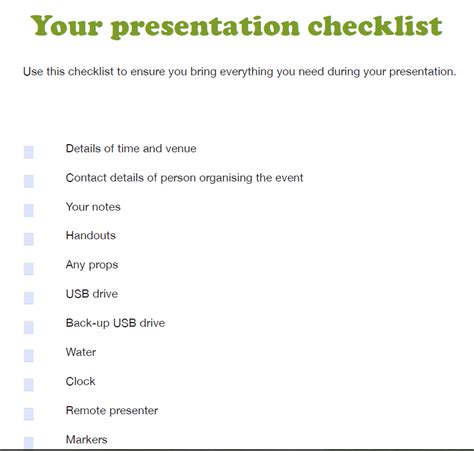 Presenter's Survival Kit - Reader