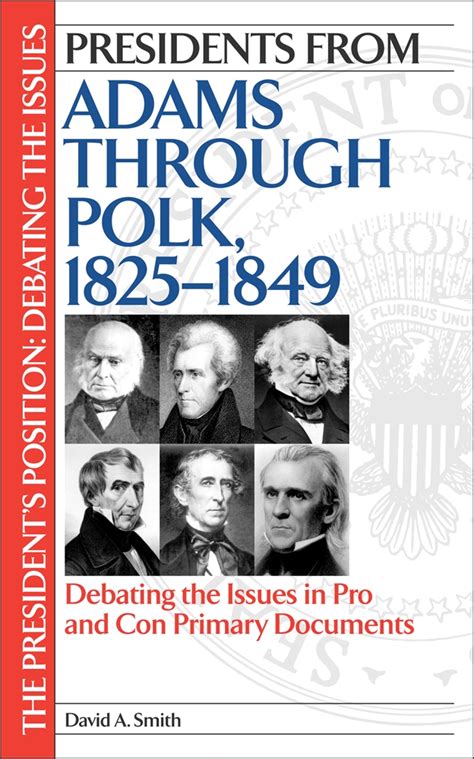 Presidents from Adams to Polk PDF