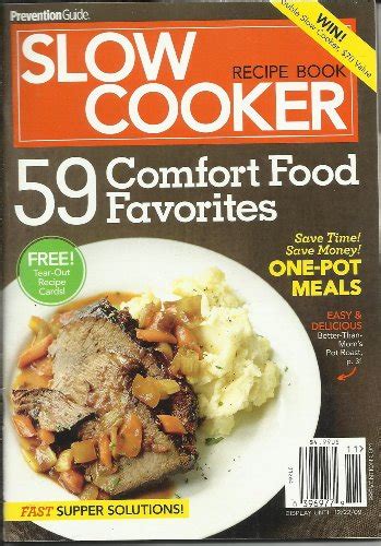 Prevention Guide Slow Cooker Recipe Book PDF