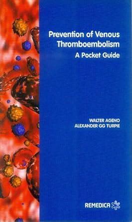 Prevention of Venus Thromboembolism a Pocket Guide PDF