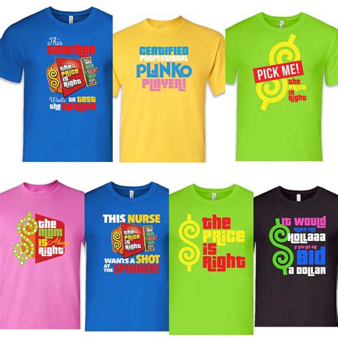 Price is Right Shirts: A Blast from the Past and a Fashion Statement for Today