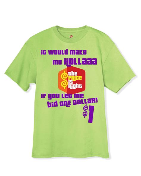 Price is Right T-Shirts for the Entire Family