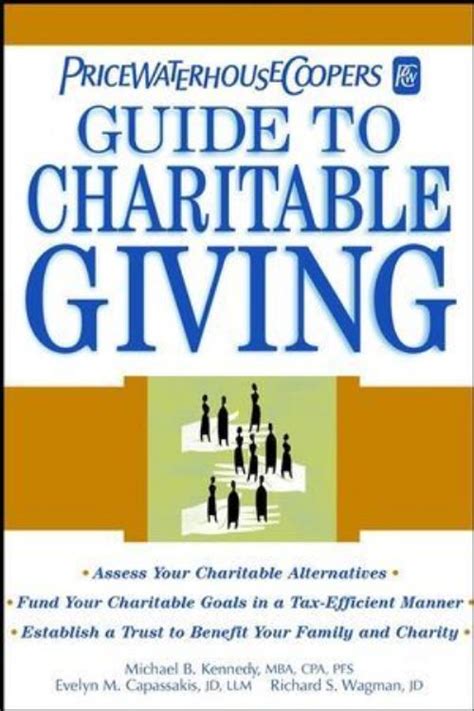 PricewaterhouseCoopers Guide to Charitable Giving Doc