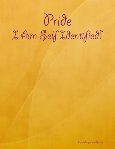 Pride (I am Self-Identified!) 3rd Edition Epub