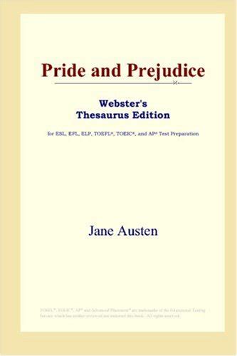 Pride and Prejudice Webster s Indonesian Thesaurus Edition Kindle Editon