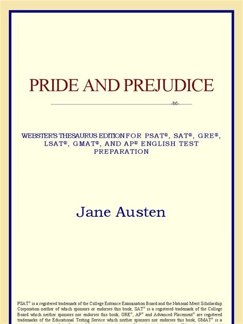 Pride and Prejudice Webster s Swedish Thesaurus Edition PDF