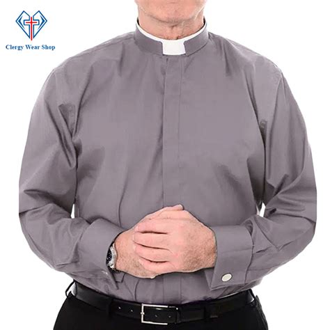 Priestly Chic: Embracing the Stylish Versatility of Priest Collar Shirts