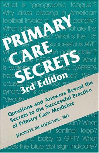 Primary Care Secrets Kindle Editon