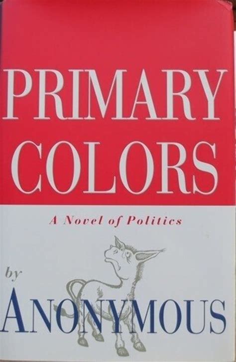 Primary Colors A Novel of Politics Doc