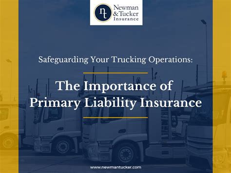 Primary Liability Insurance: