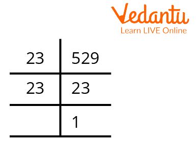 Prime Factorization of 529