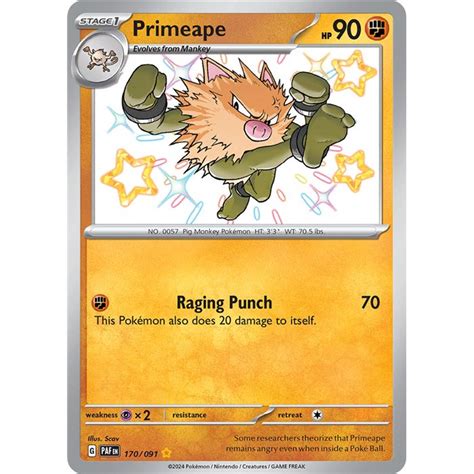 Primeape Shiny: A Rare and Coveted Variant