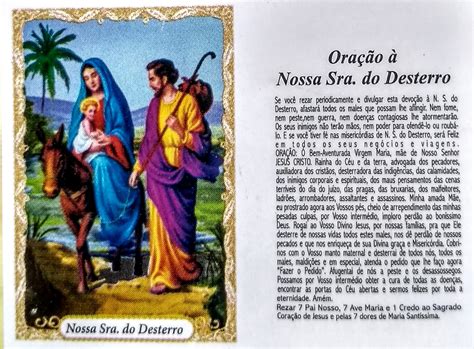 Primeira Oração à Nossa Senhora do Desterro