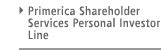 Primerica Shareholder Phone Number: 1-800-PRIMERICA