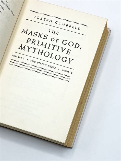 Primitive Mythology The Masks of God PDF