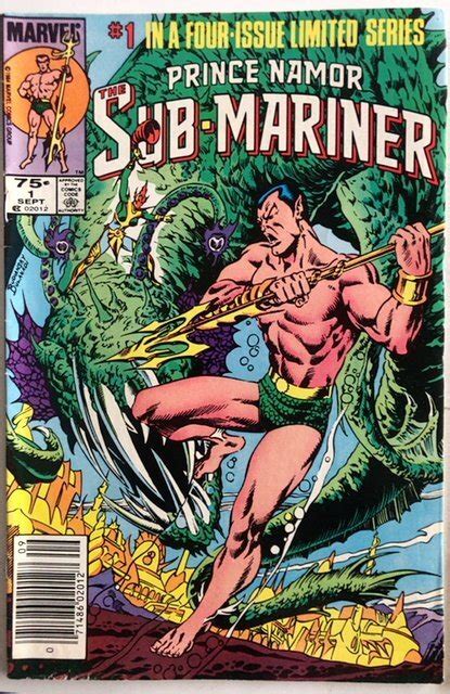 Prince Namor The Sub-Mariner No 3 Vol 1 November 1984 Issue Doc