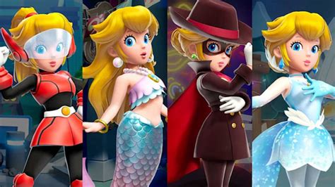 Princess Peach's Enchanting Wardrobe: A Journey Through Her Showtime Outfits