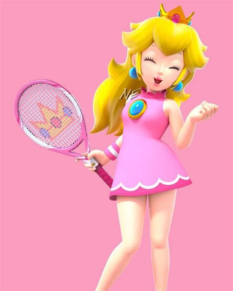 Princess Peach tennis outfit