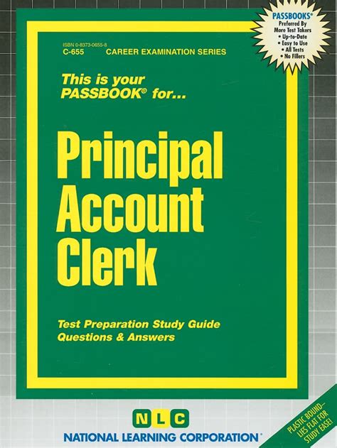 Principal Account ClerkPassbooks Career Examination Passbooks Epub