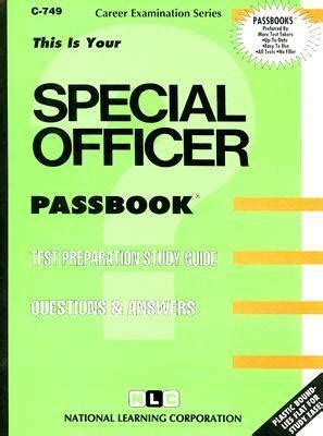 Principal Special OfficerPassbooks PDF
