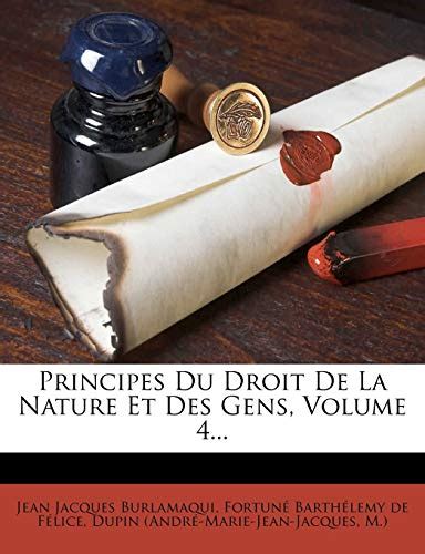 Principes Du Droit de La Nature Et Des Gens... Reader