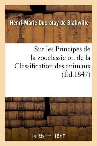 Principes de Zooclassie... PDF